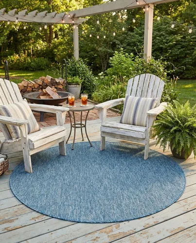 Vista 21 de Rugs.com Outdoor Solid Collection - Alfombra de pelo plano beige de 2 x 3 pulgadas, perfecta para entradas, cocinas, rincones de desayuno, piezas