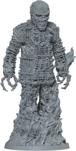 Vista 4 de Zombicide Iron Maiden - Paquete de personajes #3 - ¡Miedo a la oscuridad y las miniaturas de hombre de mimbre! Juego de mesa de estrategia