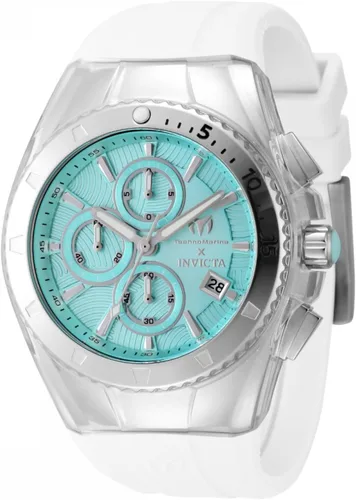Vista 4 de TechnoMarine Reloj Air Chronograph Quartz Aqua Blue Dial Hombre TM-122001, Moderno
