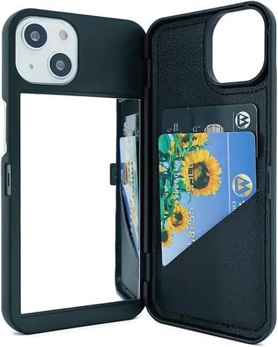 Vista 28 de Funda para iPhone 11 Pro Max, funda tipo cartera de lujo para mujer con tarjetero a prueba de golpes espejo y soporte para Apple iPhone 11 Pro Max