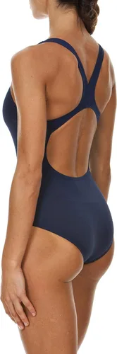 Vista 3 de Arena Traje de baño de una pieza Madison Swim Pro Back MaxLife estándar para mujer, azul marino, 42