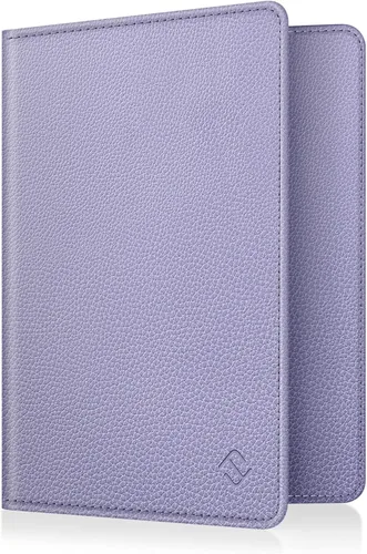 Vista 16 de Fintie - Funda para pasaporte, billetera de viaje delgada con bloqueo RFID, estuche para tarjetas, protector para pasaporte, elementos esenciales
