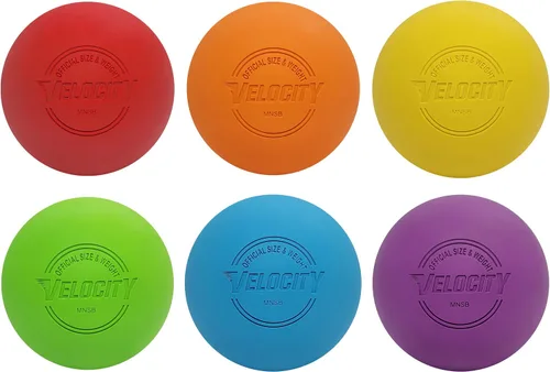 Vista 91 de Pelotas de lacrosse Velocity - 1, 2, 3, 6, 12, 18, 24, 36, 60 y 120 paquetes - para práctica, tamaño oficial aprobado por la NFHS y la universidad