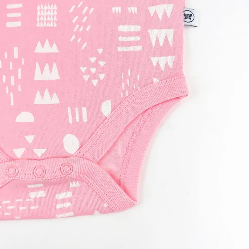 Vista 3 de HonestBaby Multipack de mamelucos de manga larga de algodón orgánico para bebés y niñas