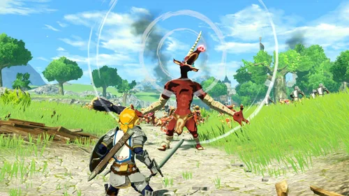 Vista 8 de Hyrule Warriors Age of Calamity Nintendo Switch