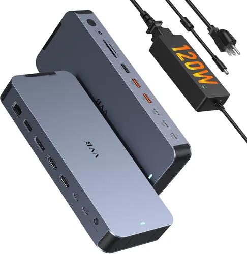 Vista 8 de Adaptador USB C a HDMI,Adaptador USB-C Hub Multipuerto Digital AV