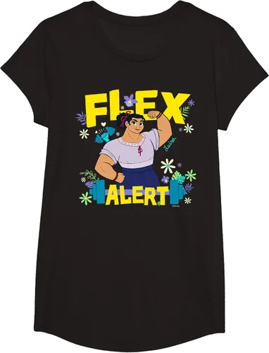 Vista 5 de Disney Encanto Luisa Madrigal Flex Alert Camiseta, Negro