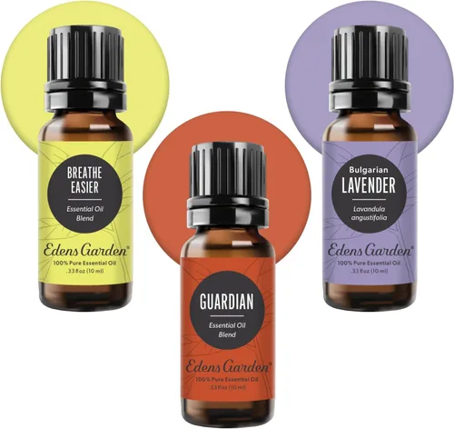 Vista 33 de Edens Garden Juego de 3 aceites esenciales para dolores y dolores, 100% puro, grado terapéutico, mezclas de aromaterapia sin diluir y naturales