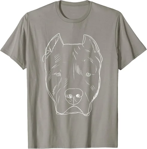Vista 18 de Perro Dogo Argentino Camiseta Negro
