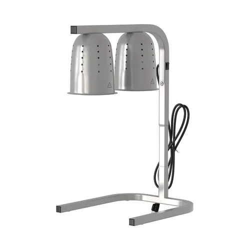 Vista 7 de Calentador comercial negro de la comida, 500W, 120V, aluminio, altura ajustable
