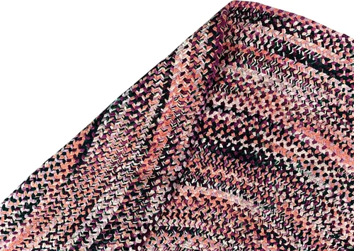 Vista 52 de Better Trends Alfombra trenzada degradada, ovalada, reversible y duradera, 100% algodón suave, ideal para cocina, sala de estar, dormitorio, tapete
