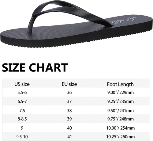 Vista 6 de shevalues Chanclas delgadas para mujer, zapatos de ducha de goma para la playa, sandalias básicas