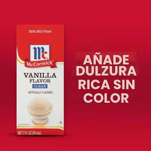 Vista 9 de McCormick Sabor a vainilla transparente, 2 fl oz