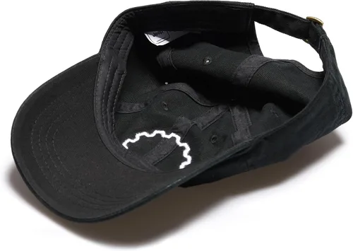 Vista 7 de Jeep Sombrero Performance Parts Gear Logo Gorra de béisbol pesada de sarga Negro