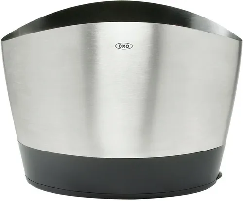 Vista 2 de OXO Good Grips - Soporte para utensilios de acero inoxidable, 8.4 x 4.75 x 6.25 pulgadas
