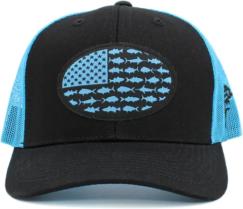 Vista 246 de KBETHOS Tactical Operator Collection USA Fishing Mesh Ballcap Flag Patch America Outdoors Trucker Baseball Cap