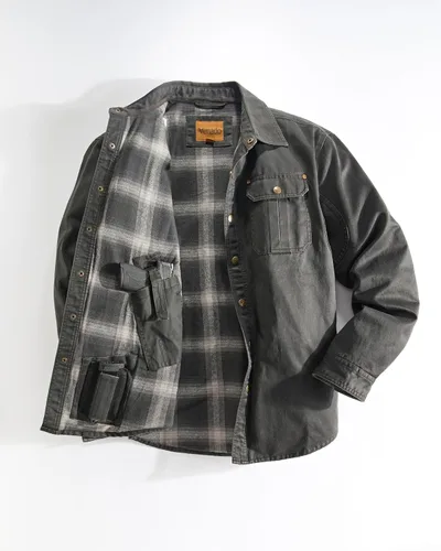 Vista 2 de Venado Chaqueta de gamuza de algodón oculta