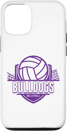 Vista 28 de Bulldogs Volleyball Back to School Spirit P Case for iPhone 17