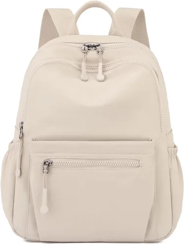 Vista 46 de Tanweibago Mini mochilas de nailon para mujer, mochilas pequeñas de 11L para mujer, mochila ligera casual para mujer, mochila de viaje de compras