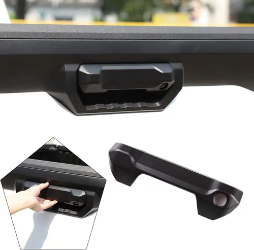 Vista 2 de HAPPYHORSE Funda para manija de puerta trasera de automóvil compatible con Toyota @Tundra 2022-2024 para puerta trasera de automóvil, cubierta