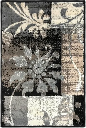 Vista 3 de SUPERIOR alfombra de área con diseño a lunares, multicolor