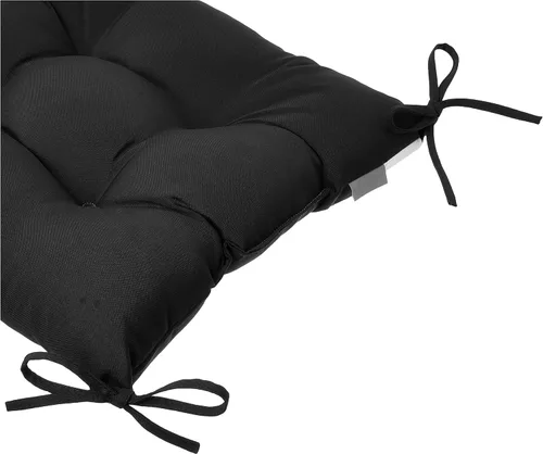 Vista 4 de Pillow Perfect - Almohada para aire libre/interior Fresco Negro Chaise, descanso, 80x23x3