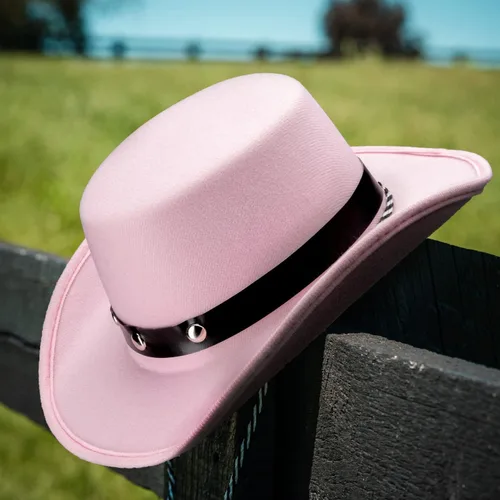 Vista 7 de Sombrero de vaquero de tamaño bebé, sombreros de vaquera para bebé, 1 pieza, sombreros de vaquero para fiesta infantil, sombreros de vaquero