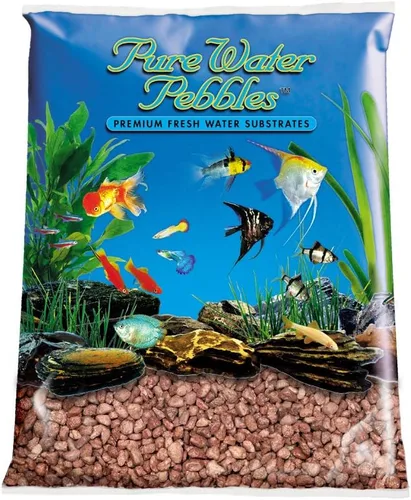 Vista 12 de Pure Water Pebbles Blakberry Glo - Grava de acuario – 5 libras – No tóxico, no destiñe, sustrato vibrante para acuarios, terrarios, estanques