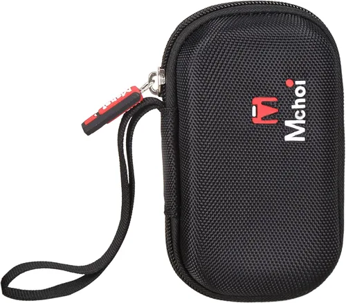 Vista 6 de Carson MicroFlip - Funda rígida para microscopio de bolsillo con luz LED y UV, a prueba de golpes, impermeable, ligera, a prueba de polvo, negro