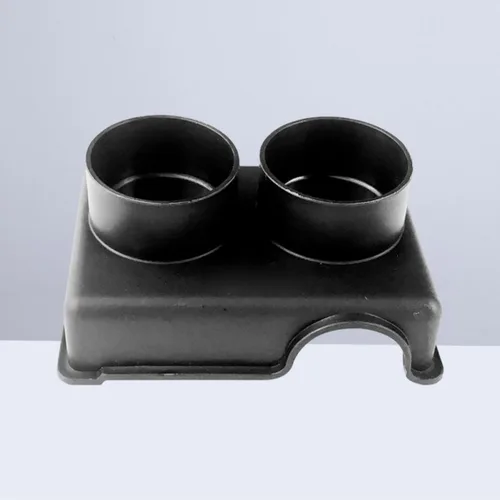 Vista 9 de Reptile Feeding Box with Split Use, PP Black for Small Pets