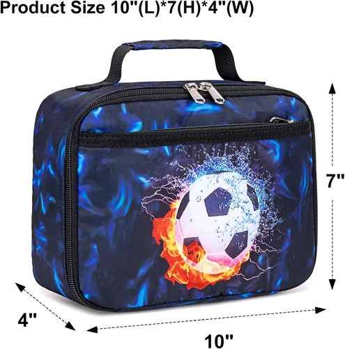Vista 8 de Mochila escolar para niños con fiambrera para niñas, bolsa de libros, mochila escolar preescolar, jardín de infantes, mochila para niños pequeños
