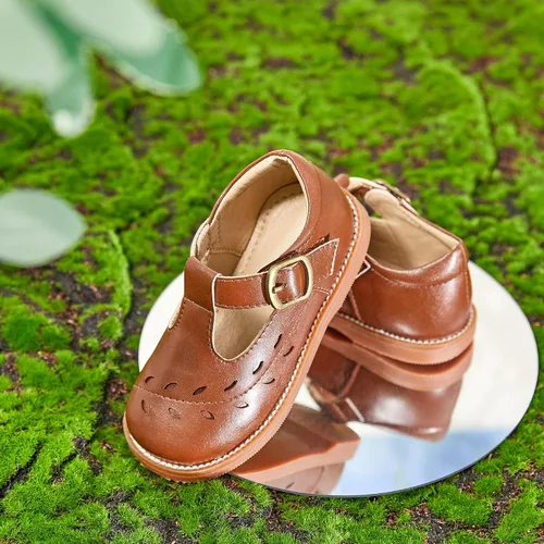Vista 7 de Otter MOMO Vestido de uniforme escolar con tirantes en T para niña Mary Jane Flat