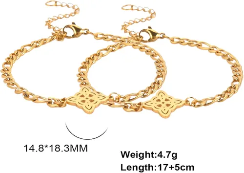 Vista 48 de Pulsera de nudo de bruja, nudo celta, símbolo de Wicca pagana, nudo mágico, pulsera de joyería de brujería, pulsera de acero inoxidable ajustable