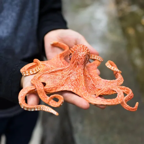 Vista 6 de Figura de pulpo pacífico gigante de Safari Ltd Incredible Creatures.
