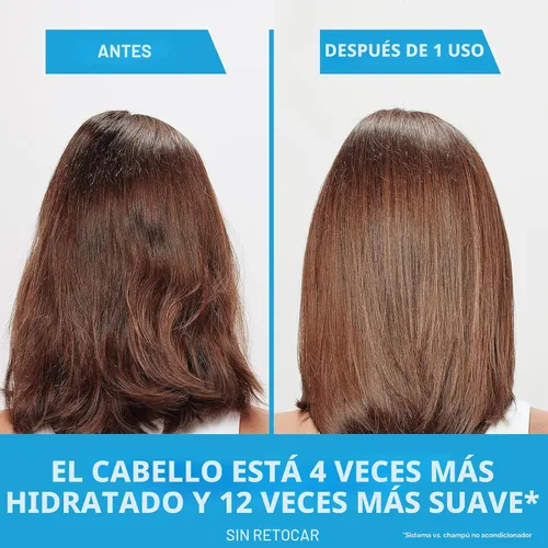 Vista 4 de CeraVe Champú hidratante anticaspa, tratamiento de caspa de zinc piritiona al 1% con ceramidas, niacinamida y ácido hialurónico, ayuda a eliminar