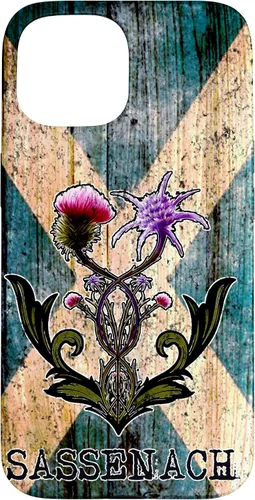 Vista 6 de Purple Thistle Flower Scottish Flag Scots Sassenach Vintage Case for iPhone 17