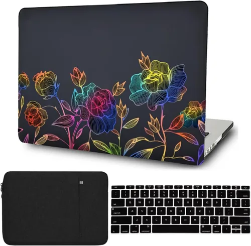 Vista 22 de Funda rígida compatible con MacBook Pro versión antigua de 13 pulgadas 2012 2011 2010 2009 2008 versión A1278 con CD-ROM, carcasa rígida de plástico