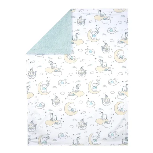 Vista 2 de Lambs & Ivy Disney Baby Cozy Friends Winnie the Pooh - Manta de forro polar para bebé