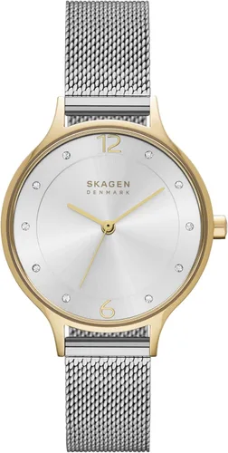 Vista 13 de Skagen Anita Lille Minimalist Stainless Steel Watch for Women