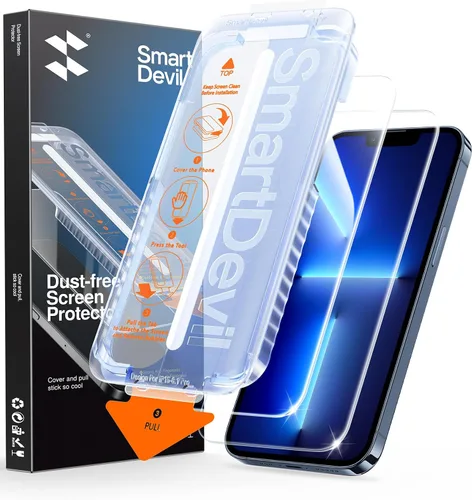 Vista 10 de SMARTDEVIL Paquete de 2 protectores de pantalla de privacidad para iPhone Air, vidrio templado 9H antiespía de 28°, resistente a impactos