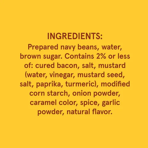 Vista 3 de BUSH'S BEST Frijoles horneados originales enlatados de 16 onzas, fuente de proteína y fibra a base de plantas, bajos en grasa, sin gluten