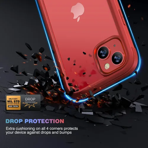 Vista 202 de DIACLARA - Funda transparente compatible con iPhone XR 6.1 pulgadas 2018