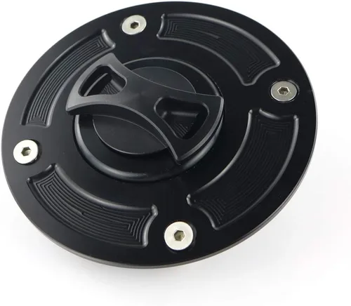 Vista 2 de Xitomer Aleación de aluminio CNC, tapa de combustible, apto para GSXR600 1997-03/GSXR750 1996-03/GSXR 1000 2001-02/GSX1300R 1999-07/TL1000S/TL1000R