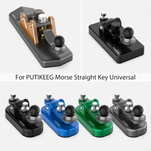 Vista 2 de Putikeeg Accesorios de botones de llave recta gris 06