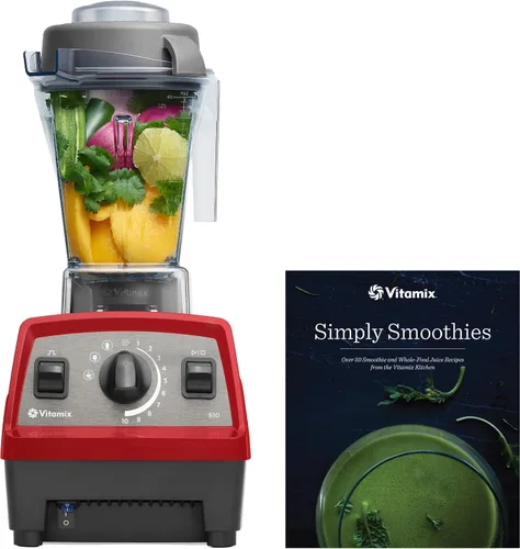 Vista 9 de Vitamix Licuadora Propel 510 con libro de cocina Simply Smoothies, 3 programas preestablecidos de mezcla, grado profesional, contenedor de 48 onzas