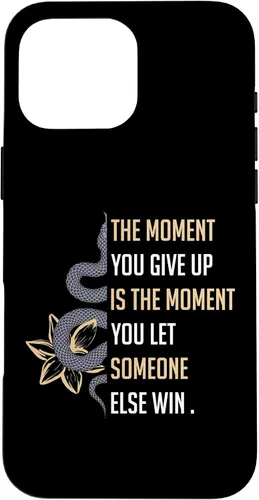 Vista 19 de Funda para iPhone 16 Mamba Motivacional Mentalidad Don't Give Up