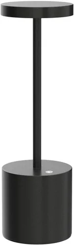 Vista 4 de TBBGA Lámpara de mesa LED inalámbrica, lámpara recargable con atenuación continua de 3 colores, lámpara de batería, luz nocturna portátil de metal