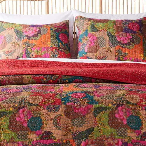 Vista 4 de Greenland Home juego de cobertor de 3 unidades, multicolor