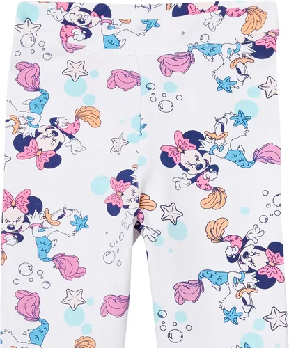 Vista 2 de Spotted Zebra Disney Marvel Star Wars Frozen Leggings de princesa para niñas paquete de 4 minnieplaya M