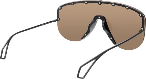 Vista 5 de Gucci GG0667S BLACKBROWN 991140 - Gafas de sol para hombre Color negro mate